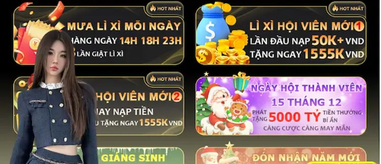 Tặng tiền cho hội viên mới nạp lần đầu